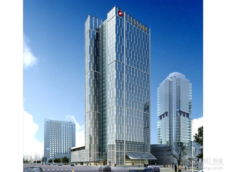 大众传媒大厦效果图