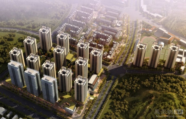 万科城精装房户型在售均价4700元\/㎡ --凤凰房