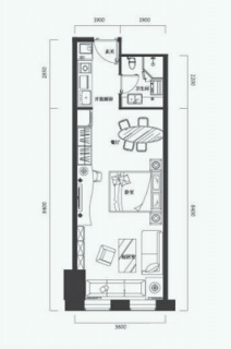 公寓标准层B户型