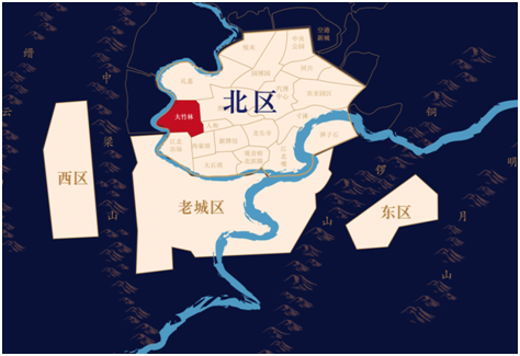 大竹林远超照母山 创重庆容积率新低