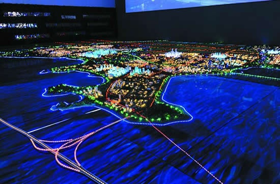 铁路枢纽站落户红岛后 1小时通济南3小时到京