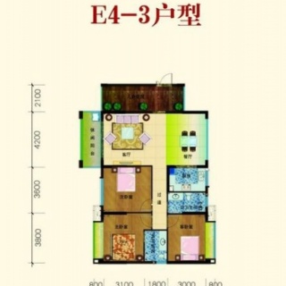 E4-3户型图