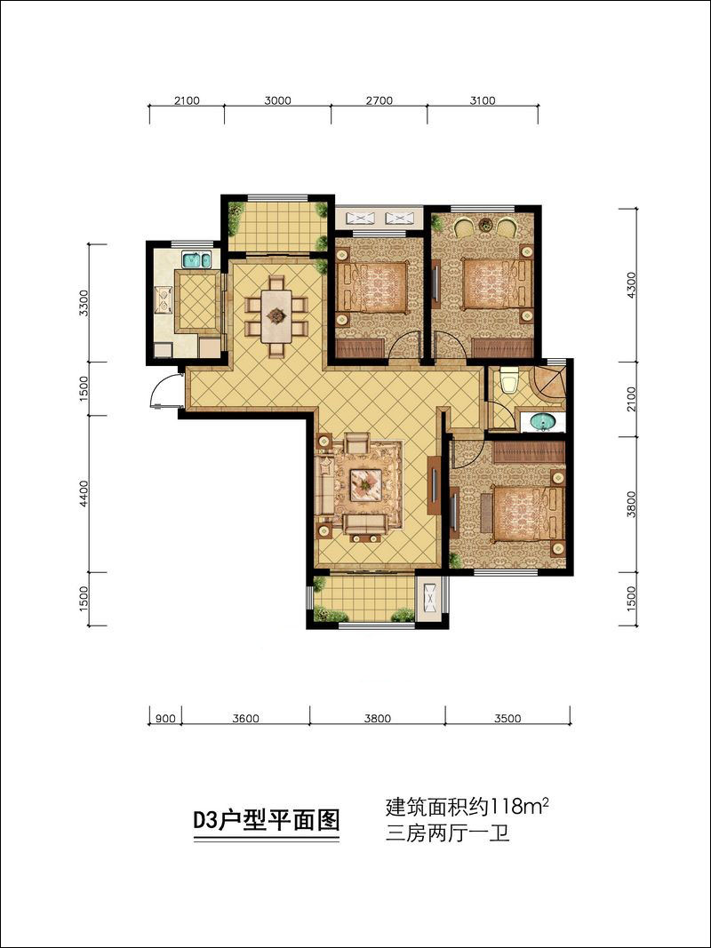 伟星金域华府户型图