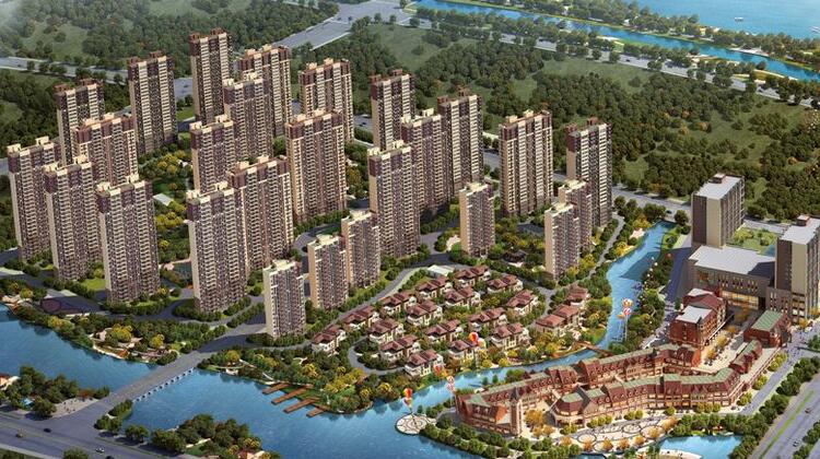 碧桂园招商凤凰城沙盘图