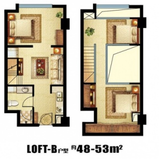 loft公寓B户型