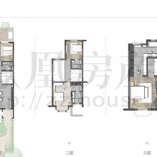 联排美墅中间户B户型