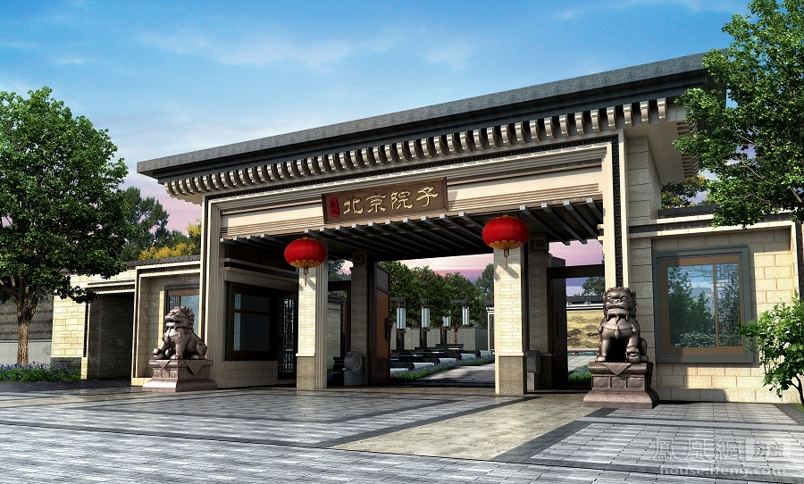 效果图_泰禾61北京院子效果图-北京凤凰网房产