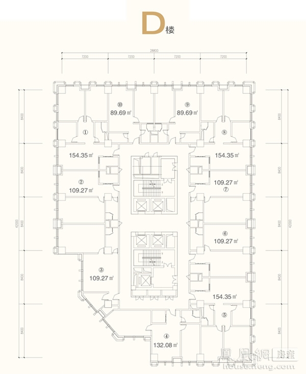 半岛国际户型图