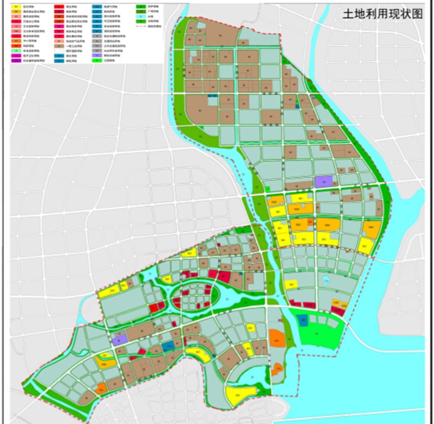 详细规划|高新区中东片区已批控规划优化方案