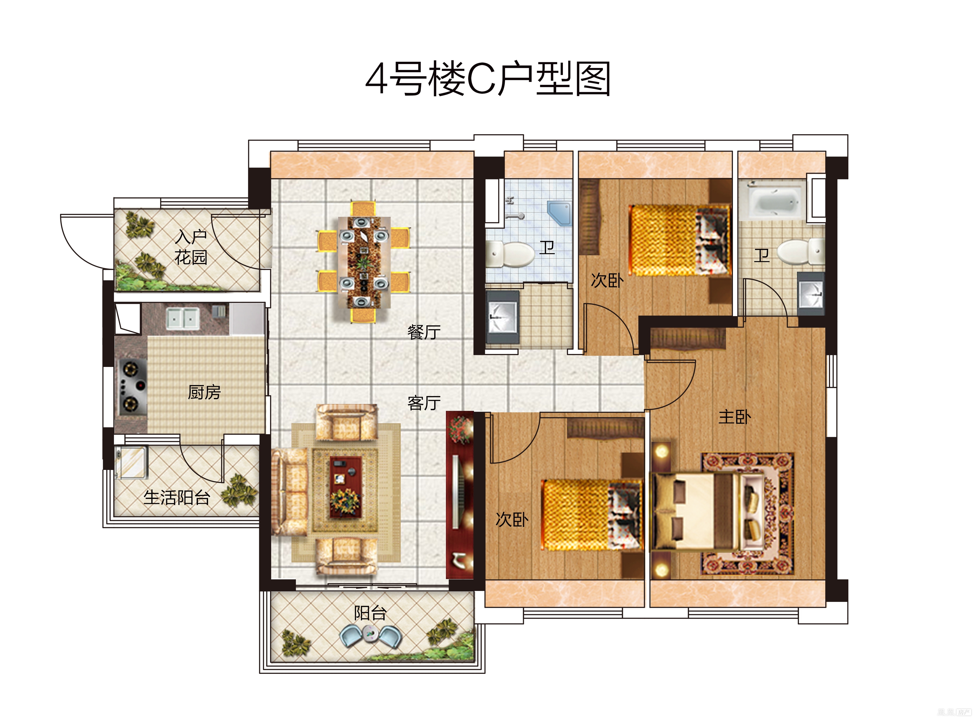 碧桂园豪进·左岸户型图