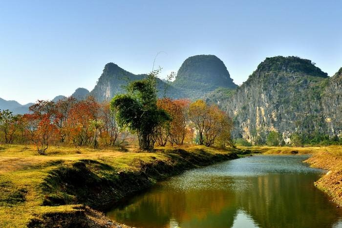 桂林有个小九寨沟 风景美得不要不要的