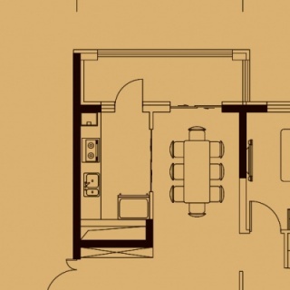 c4【三室两厅两卫】参考建筑面积约：151.22㎡