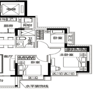 41栋5、20、22层户型图