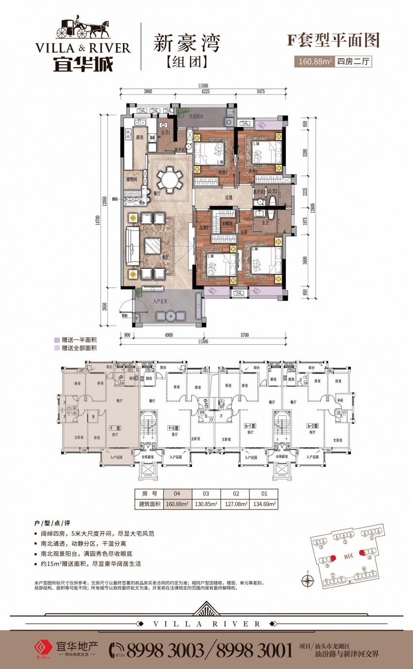 宜华城·新豪湾b区7大户型鉴赏