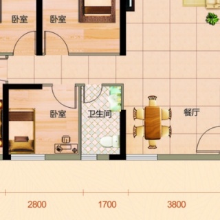 1/2/3/4号梯05户型