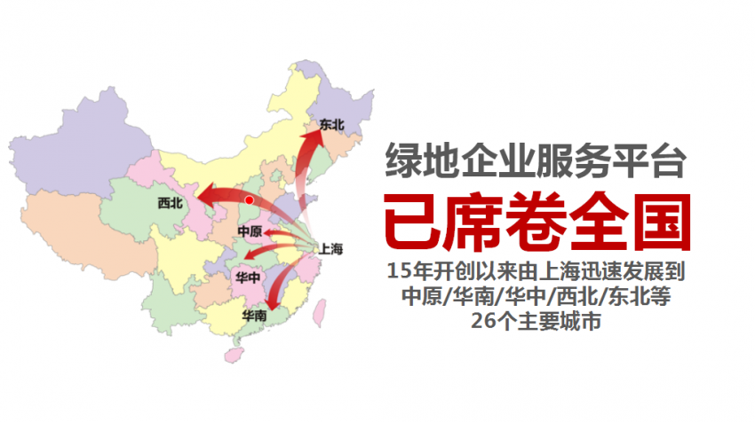 绿地企服:成就山西企业的世界梦想