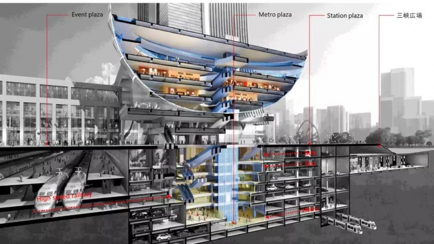 50部直梯+近100部扶梯，看龙湖光年TOD“客流变现”经济学