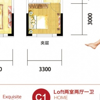 LOFTC1户型