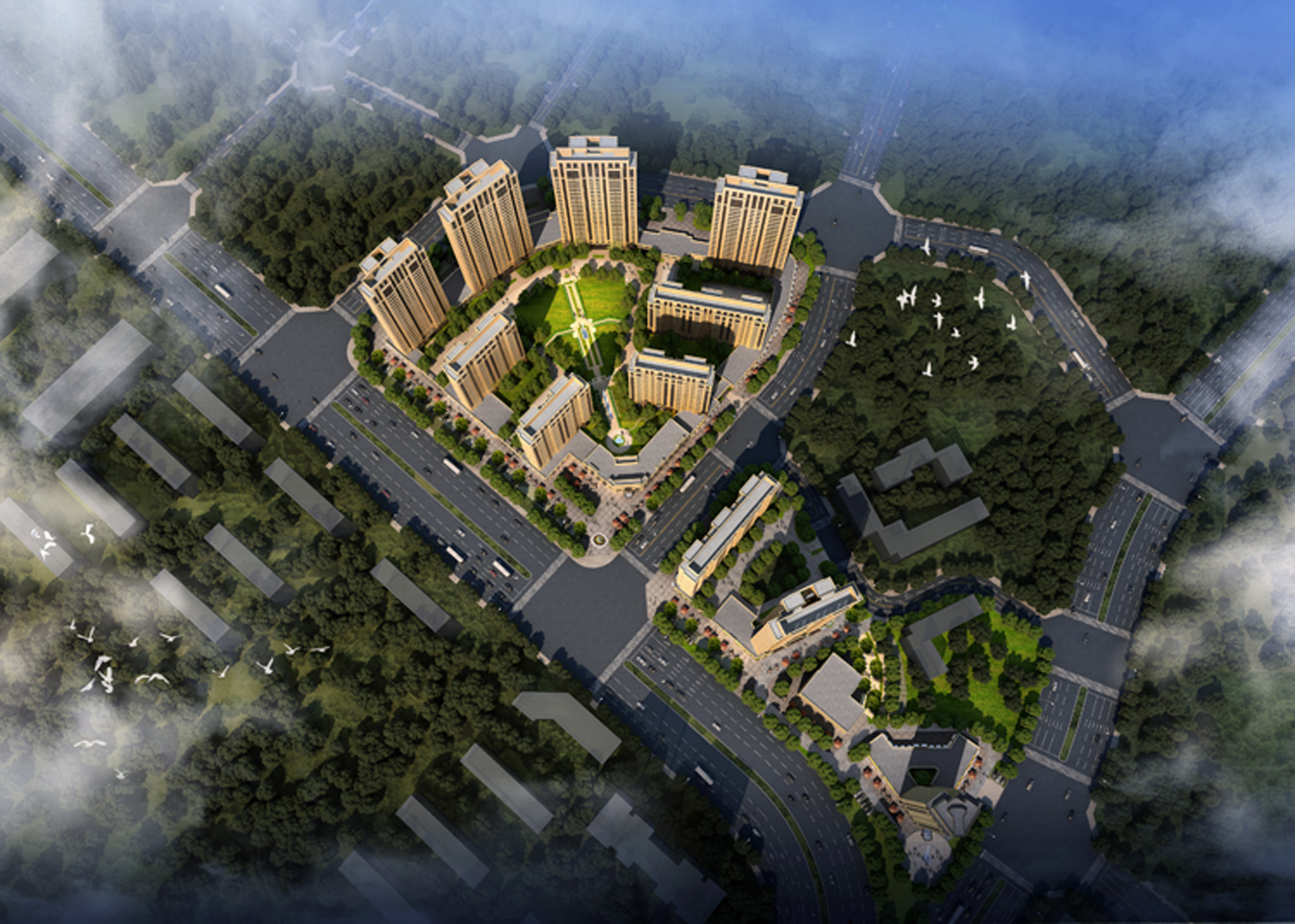 阳光城·文澜公馆图片，乌鲁木齐阳光城·文澜公馆样板间装修效果图，楼盘规划图，配套图，实景图，室外图-乌鲁木齐凤凰网房产