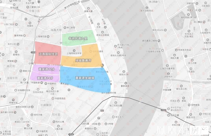 实探董家渡金融城:拿地近5年仅建2幢楼 目前工程"停摆