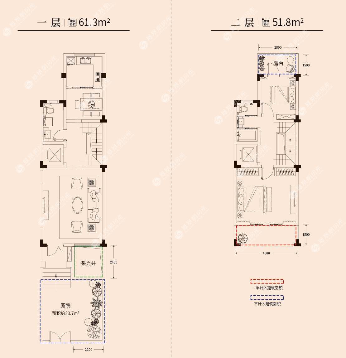 港城长江府,港城长江府3室3厅270.4㎡户型图,朝向-南通凤凰网房产