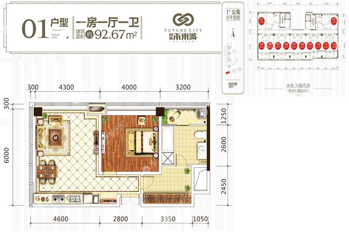 衡阳高新未来城户型图