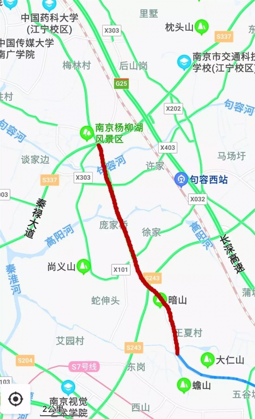 新104国道,乾德路,学十四路接龙眠大道,向南与s002(原337省道)平面