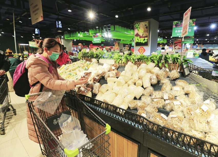 济南市民不用慌也不需发愁 米面粮油肉蛋菜供应充足