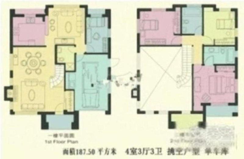 【多图】裕京花园别墅,中央别墅区租房,c户型 高挑空,房况醉好价格