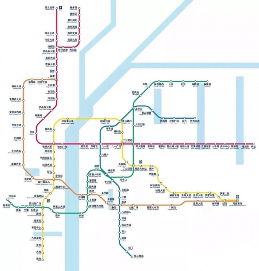 最新消息!南昌地铁5号线,6号线预计2024年开工