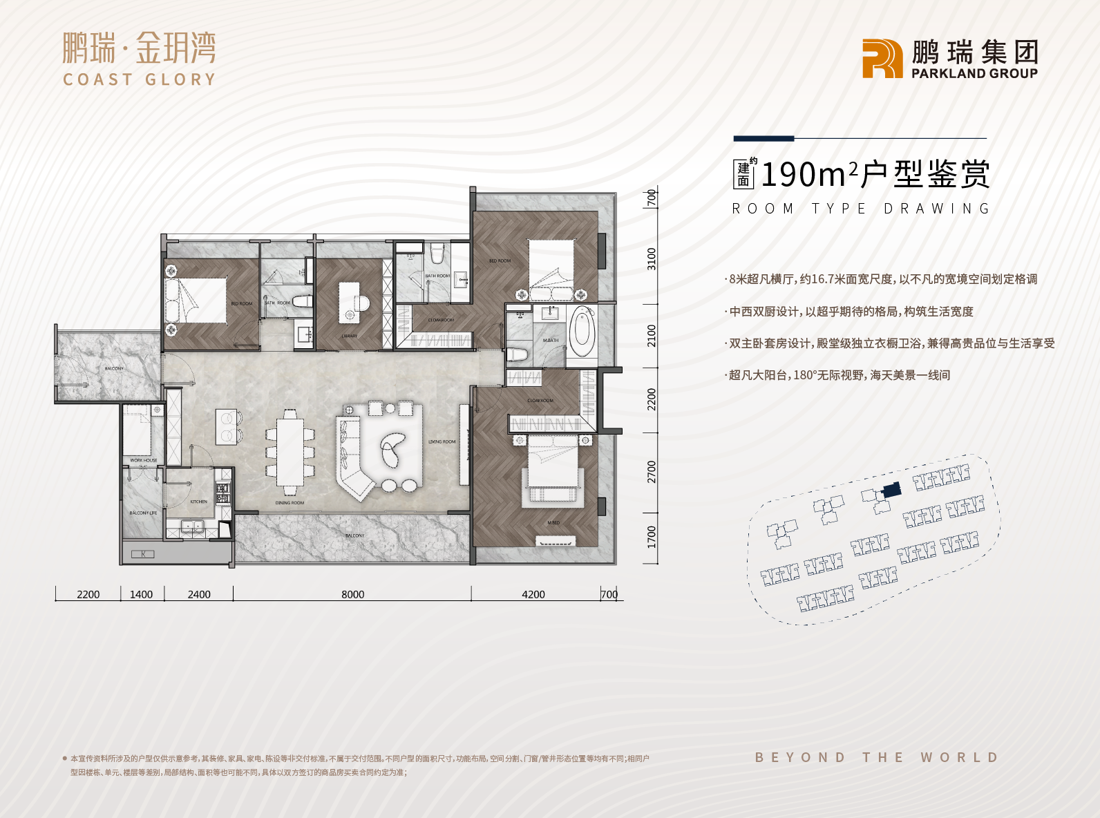 鹏瑞·金玥湾碧桂园·华发滨海天际三,户型信息二,配套信息一,基本