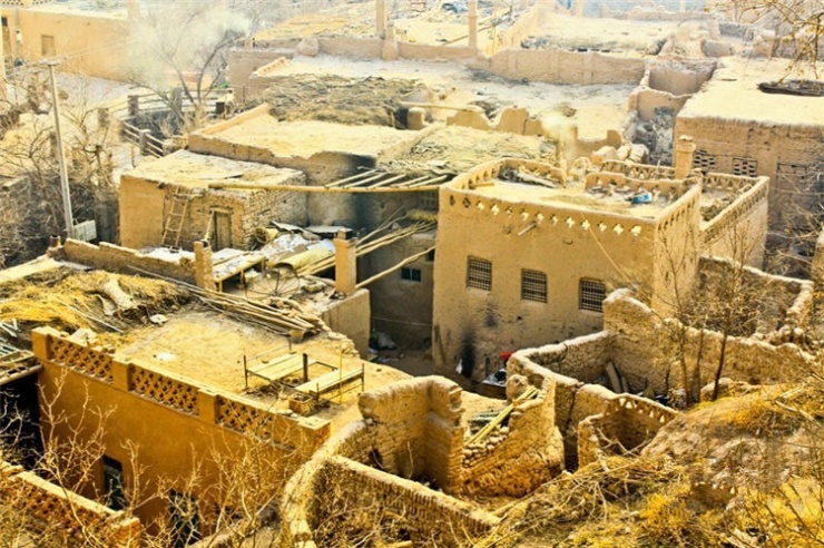 新疆平顶房屋图片