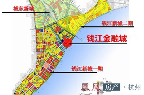 钱江新城二期规划图图片