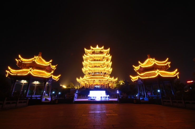 武汉夜景真实图片