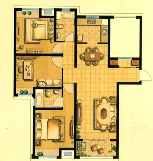 西上海御庭户型图