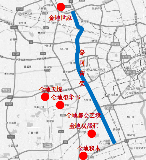 泗泾高架规划图片