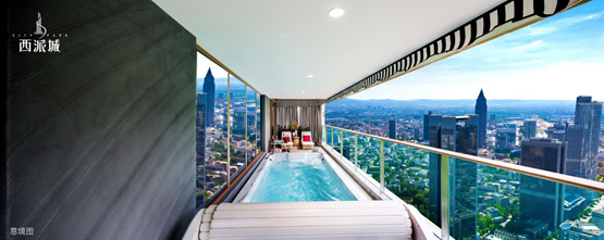 西派城天际villa泳池 | 方圆有界,自游无边 ——凤凰网房产重庆