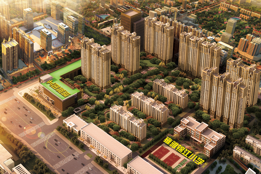 雍雅锦江图片,石家庄雍雅锦江样板间装修效果图,楼盘规划图,配套图