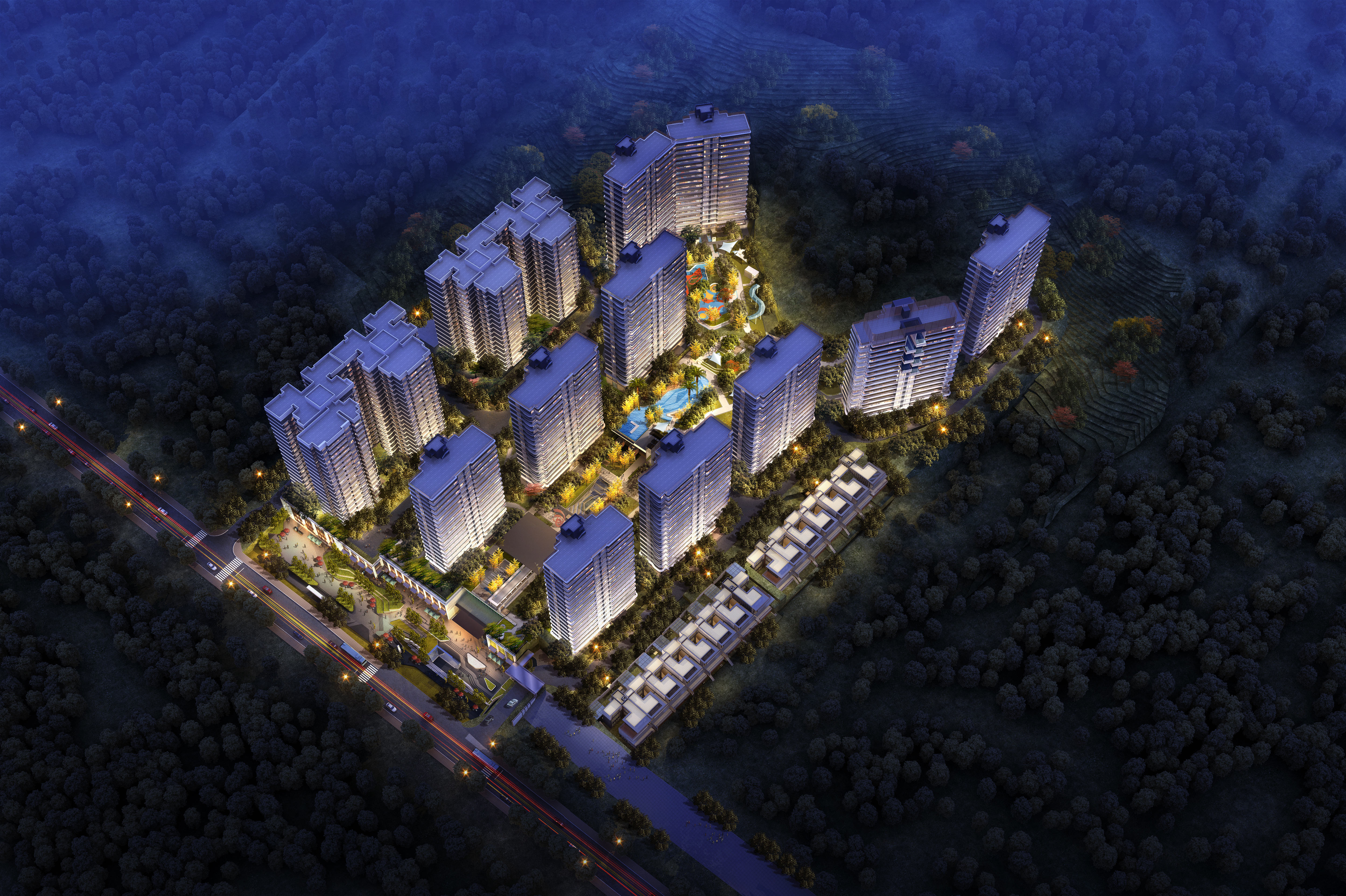 中山德商樾玺项目,地处中国世界级湾区——粤港澳大湾区几何中心中山