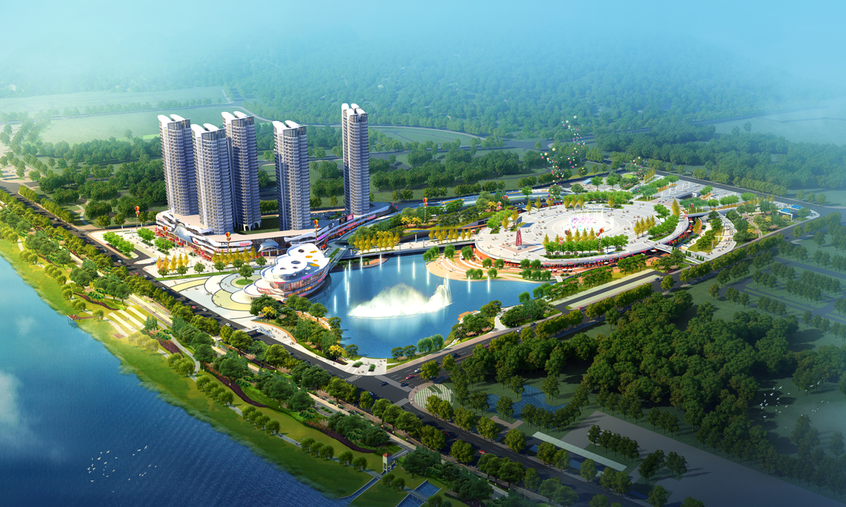 效果图_天易江湾广场效果图-湘潭凤凰网房产