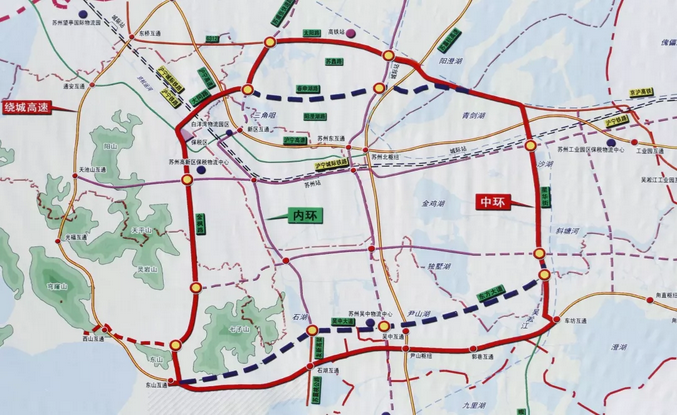 对于苏州而言,上一个15年,中环带动了湖东cbd与湖西cbd的崛起;下一个
