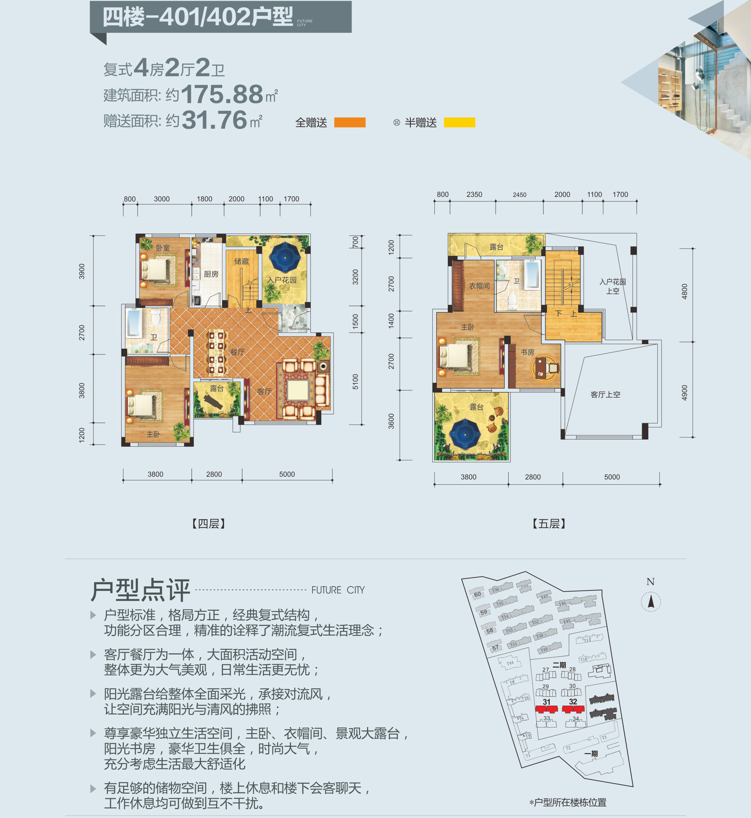 晋城未来城公寓户型图图片