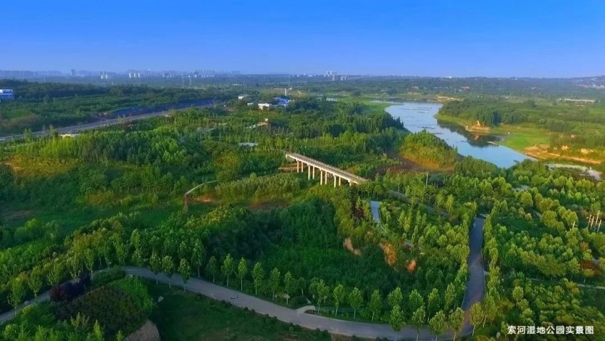 项目总规划面积为4000亩,汇集"四院一校"等医疗资源;生命谷公园,索河