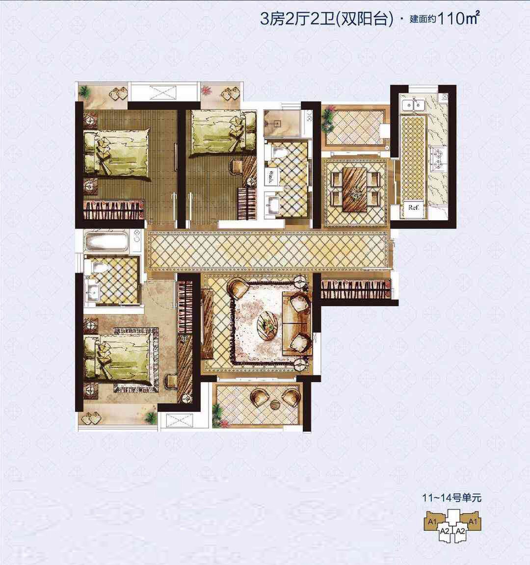 上海盘古园府户型图,上海盘古园府房型图,盘古园府原始户型图大全