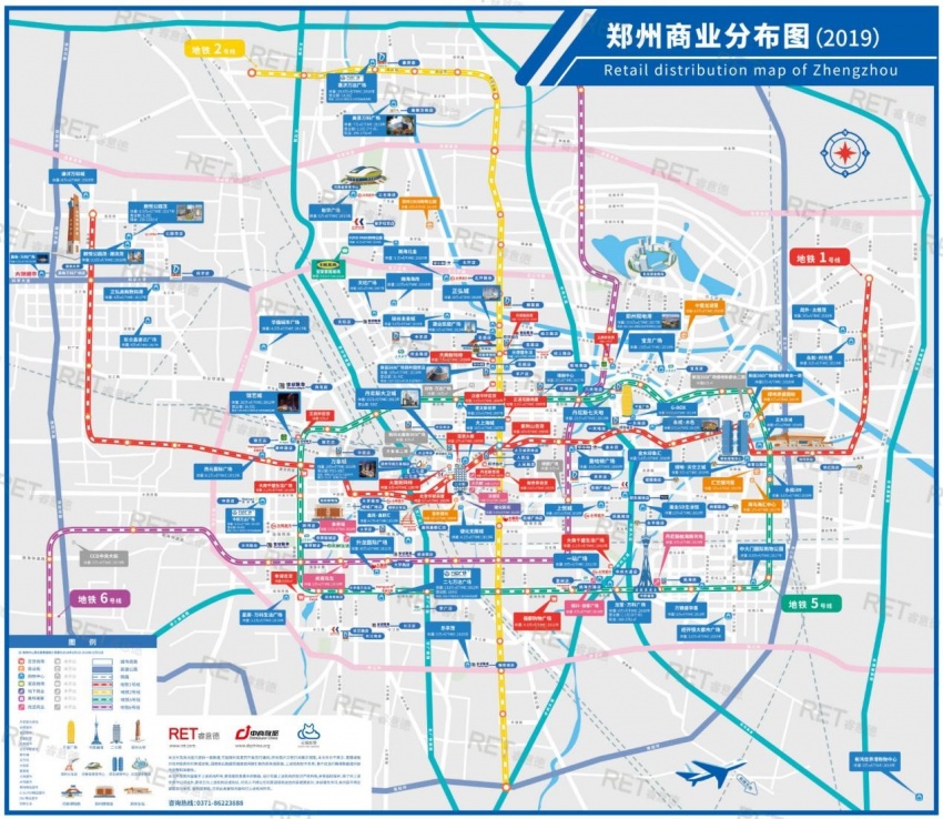 2019郑州商业活力图正式面世 发现万亿时代郑州商业之美