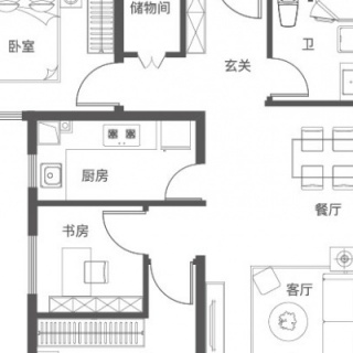 悦朗：三室两厅一卫