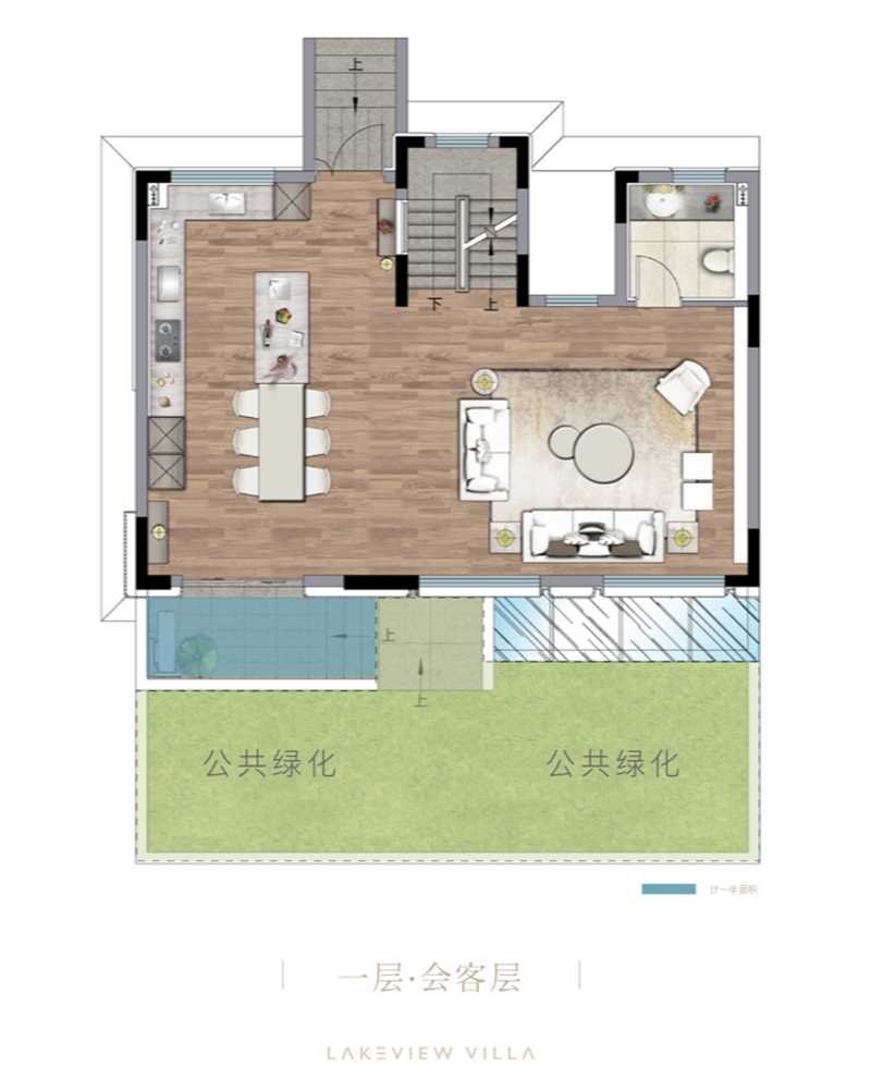 联排204㎡户型