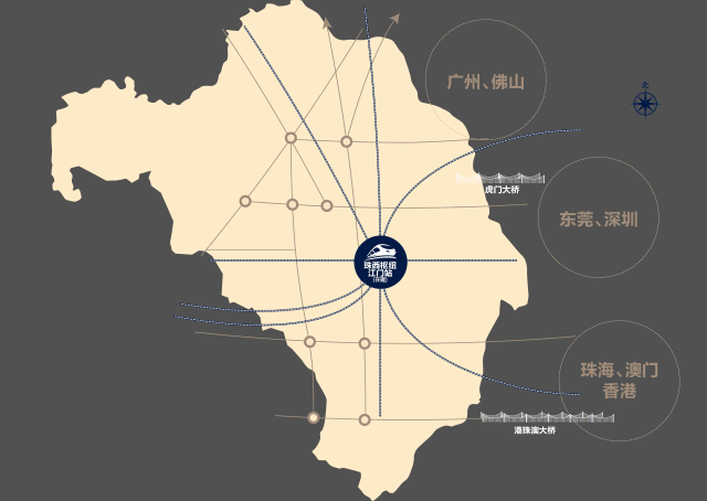 使其快速融入珠三角1小时经济生活圈