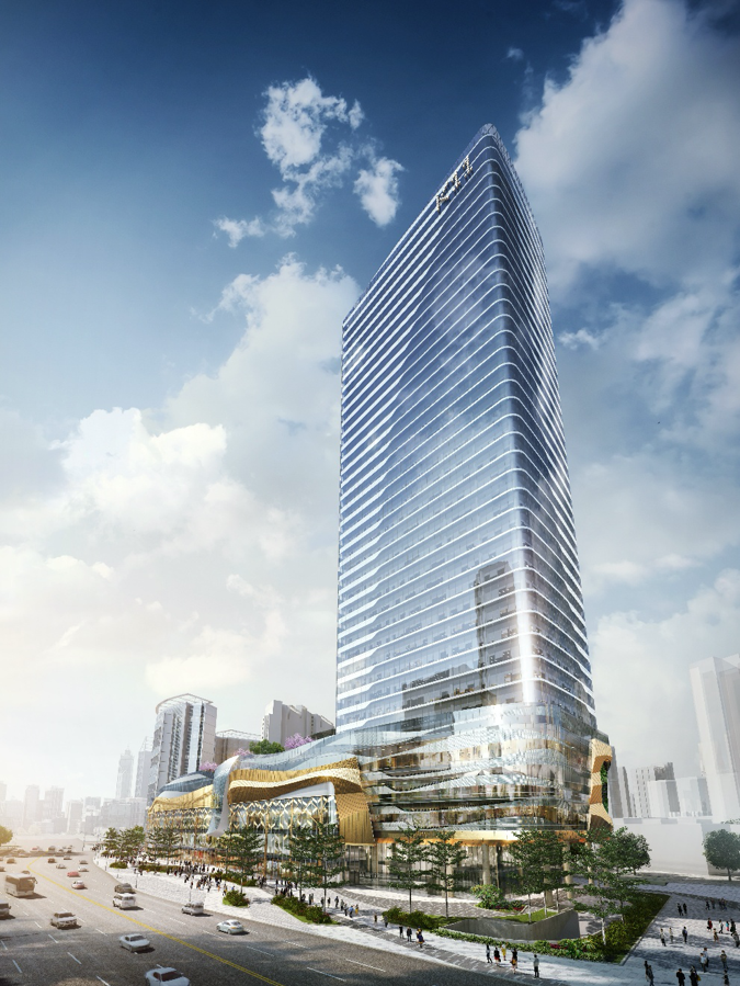 武汉k11 atelier办公楼项目发布会