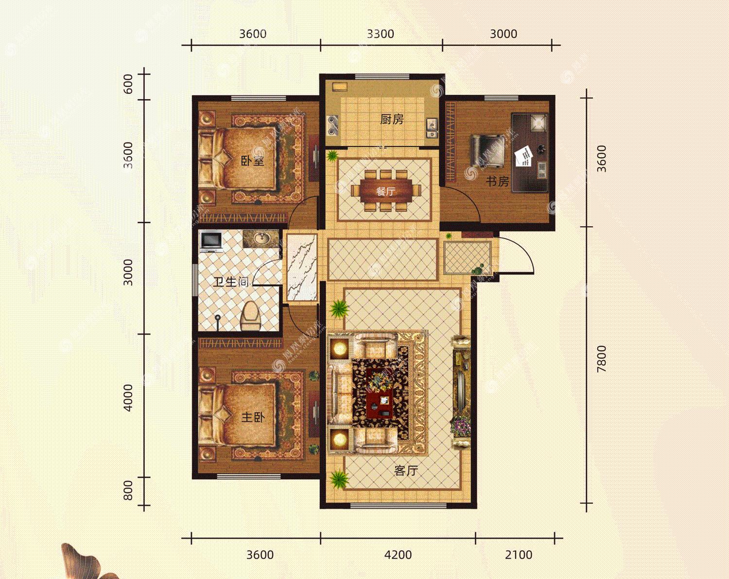 紫煜臻城·紫园户型图